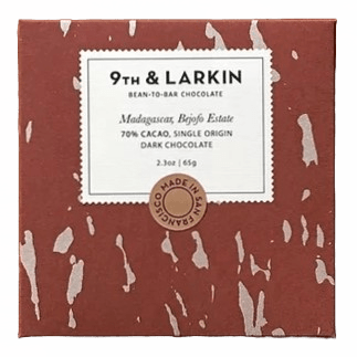 9th and Larkin Madagascar Dark Chocolate