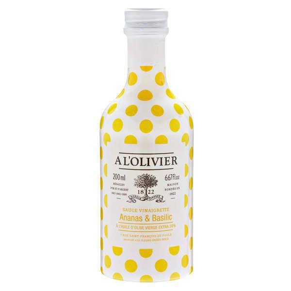 A L'Olivier - 'Pineapple & Basil' French Vinaigrette (200ML).