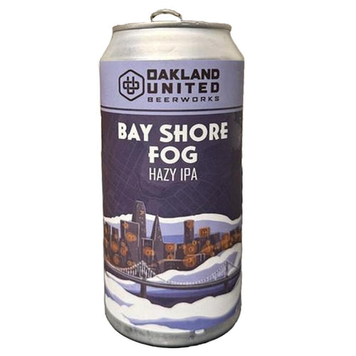 Oakland United Beerworks - 'Bay Shore Fog' Hazy IPA (16OZ).