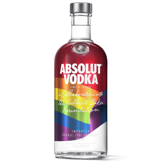 Absolut Vodka - 'Rainbow' Limited-Edition Vodka (750ML).