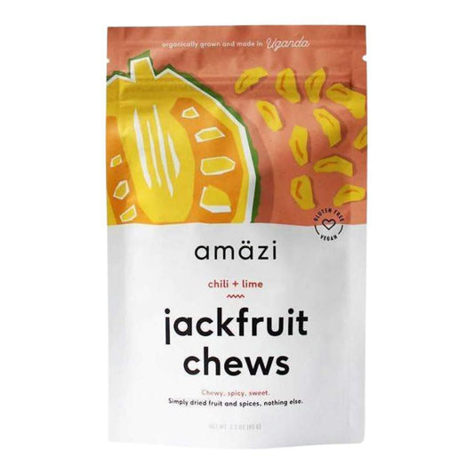 Amazi - 'Chili Lime' Jackfruit Chews (65G).