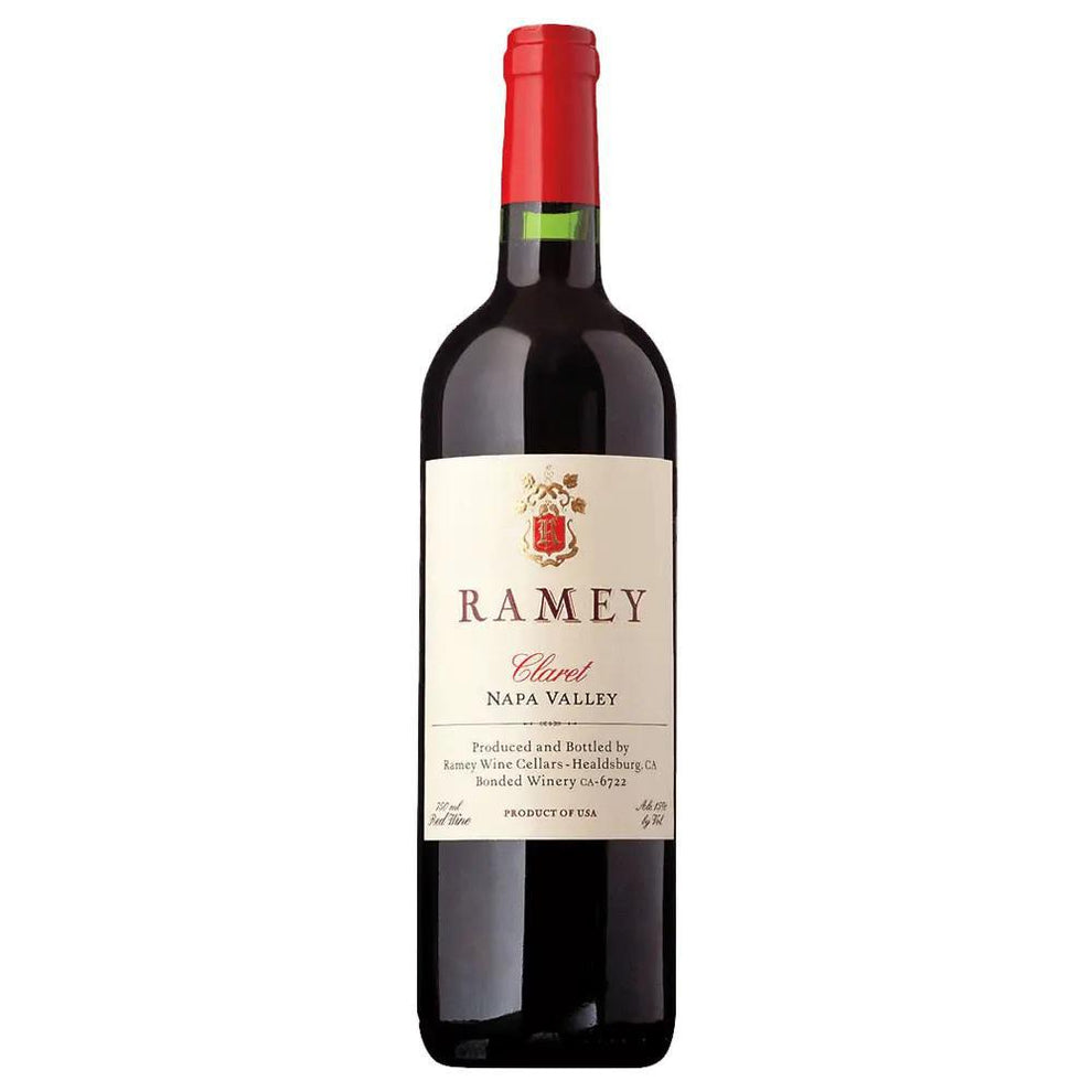 Ramey Wine Cellars Claret Cabernet Sauvignon blend in a 750ml bottle, ideal for executive gifting.