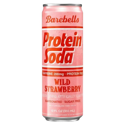 Barebells - 'Wild Strawberry' Protein Soda (12OZ)