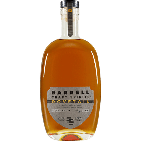 Barrell Craft Spirits - 'Dovetail: Gray Label' Cask Strength Whiskey (750ML).