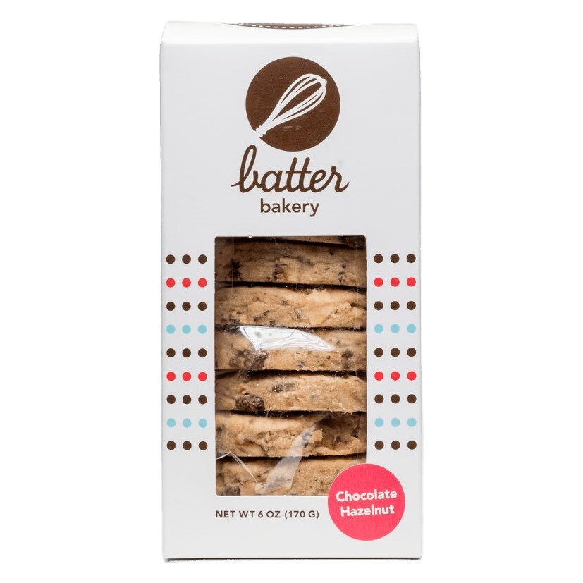 Batter Bakery - 'Chocolate Hazelnut' Shortbread (6OZ).