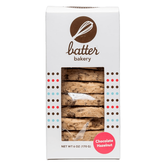 Batter Bakery - 'Chocolate Hazelnut' Shortbread (6OZ).