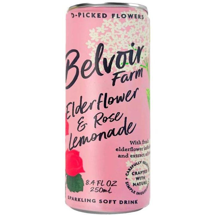 Belvoir Farm - 'Elderflower & Rose' Sparkling Lemonade (250ML).