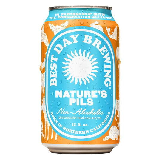 Best Day Brewing - 'Nature's Pils' Non-Alcoholic Pilsner (12OZ).