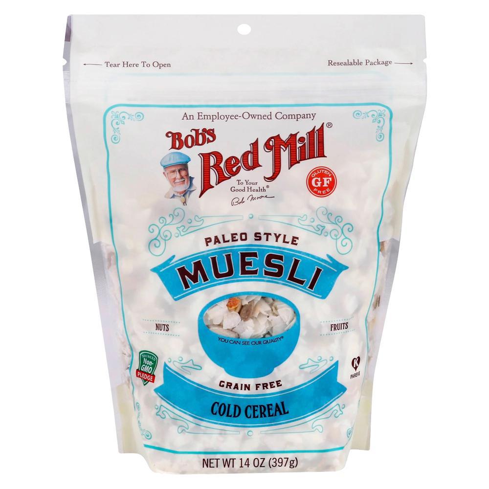 Bob's Red Mill - 'Paleo Muesli' Grain-Free Cereal (14OZ).