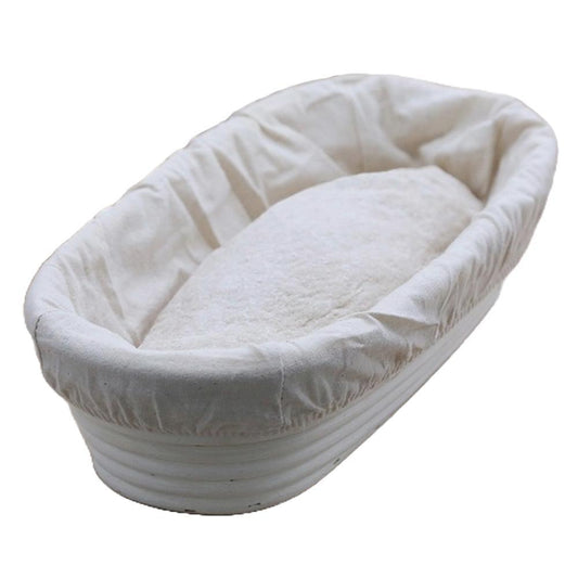 Breadtopia - Oblong Proofing Basket w/ Liner.