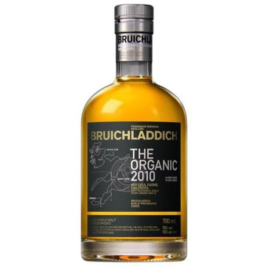 Bruichladdich Distillery - 'The Organic 2010' Islay Scotch Single Malt (750ML).