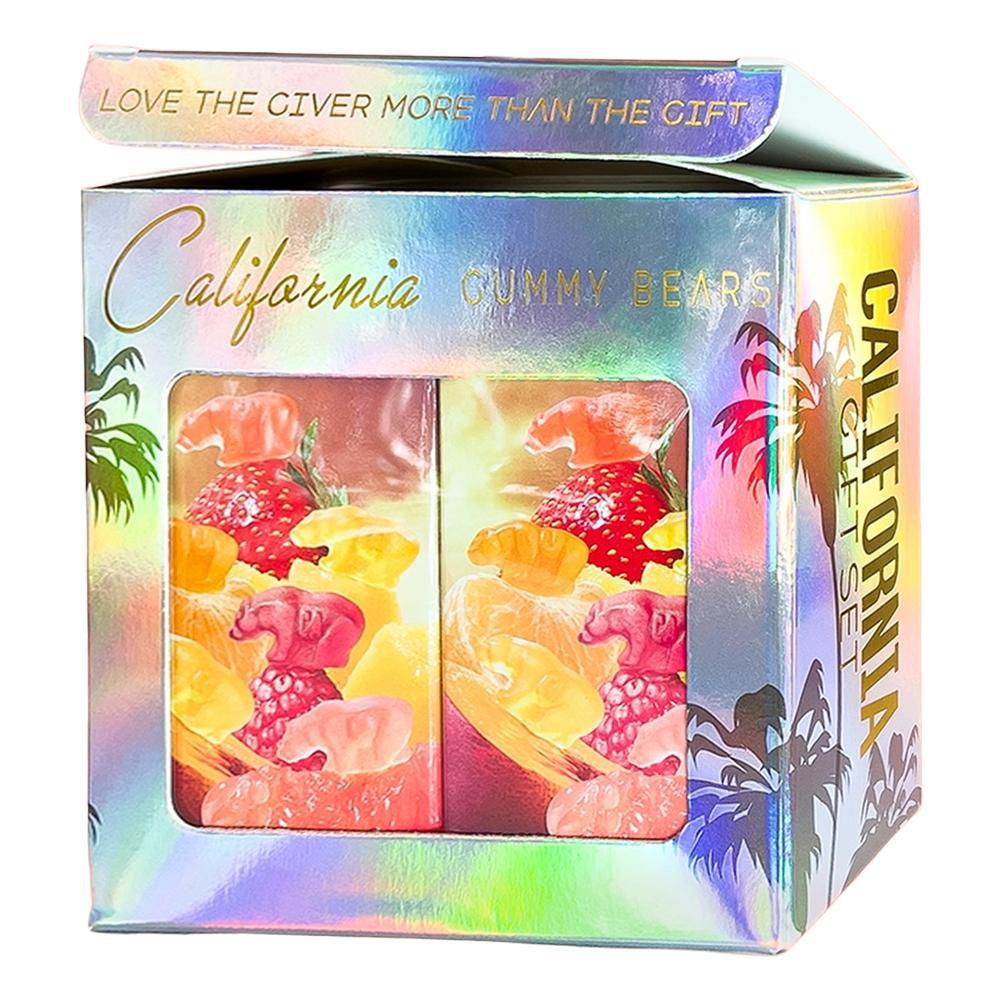 California Gummy Bears - 'Fruit Mix & Sunset Paradise' Gift Box (2CT).