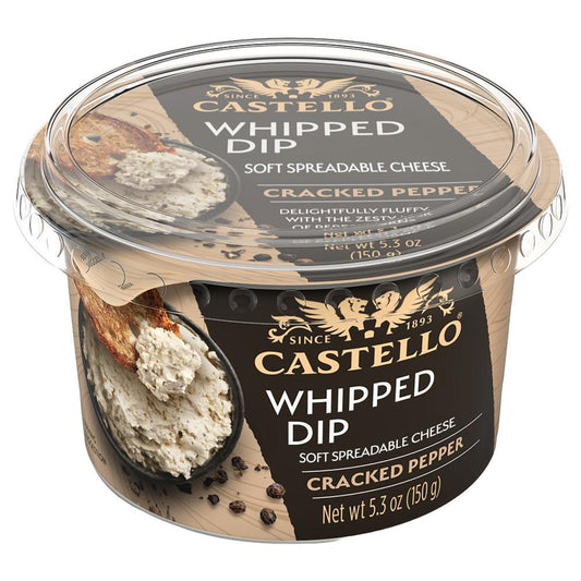 Castello - 'Cracked Pepper' Whipped Dip (150G).