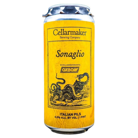 Cellarmaker Brewing Co. - 'Sonaglio' Italian Pilsner (16OZ)