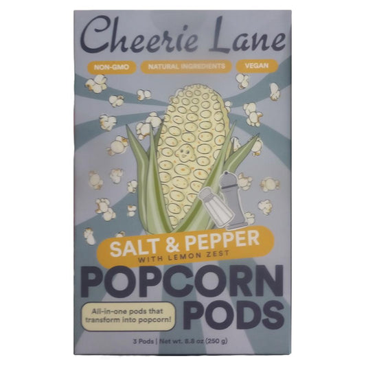 Cheerie Lane - 'Salt & Pepper' Popcorn Pods (3CT).