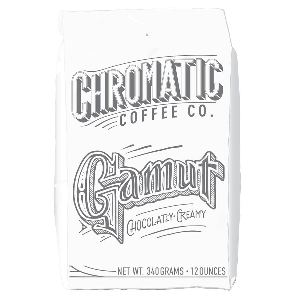 Chromatic Coffee - 'Gamut' Espresso Medium Roast Coffee Beans (12OZ).