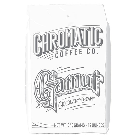 Chromatic Coffee - 'Gamut' Espresso Medium Roast Coffee Beans (12OZ).