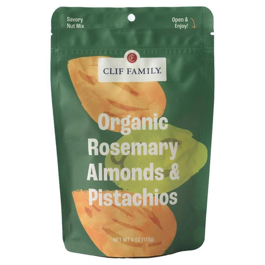 Clif Family Winery & Farm - Organic Rosemary Almonds & Pistachios (4OZ).