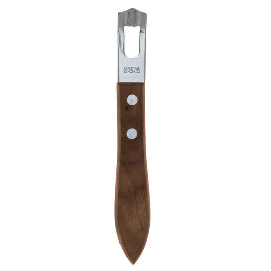 Cocktail Kingdom - 'Black Walnut Wood Handle' Channel Knife.