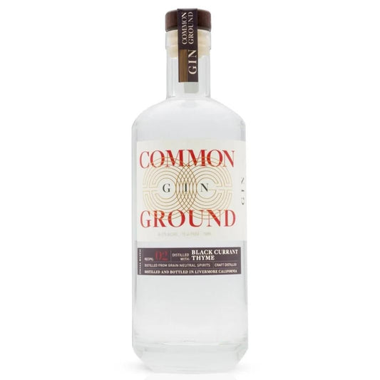 Common Ground Spirits - Black Currant & Thyme Gin (750ML).