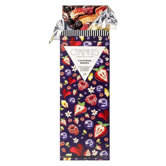Compartes - 'California Berries' Dark Chocolate w/ Mixed Berries (3OZ | 73%).