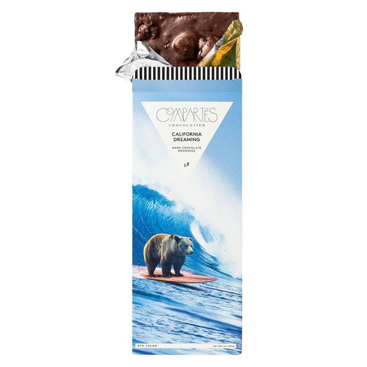 Compartes - 'California Dreaming' Dark Chocolate w/ Brownies (3OZ | 67%).