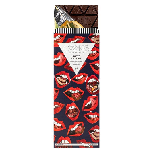 Compartes - 'Salted Caramel' Dark Chocolate w/ Salted Caramel (3OZ | 73%).