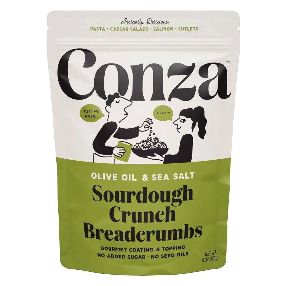 Conza - 'Olive Oil & Sea Salt' Sourdough Crunch (6OZ)