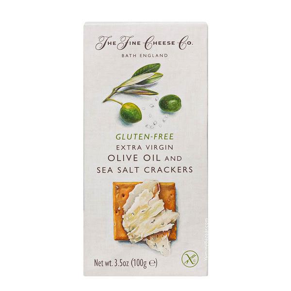 The Fine Cheese Co. - Gluten-Free EVOO & Sea Salt Crackers (3.5OZ).