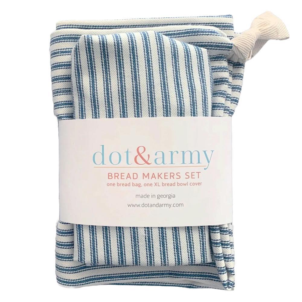Dot & Army  - 'Bread Bag & Bowl Cover' Bread Makers Set (2CT).
