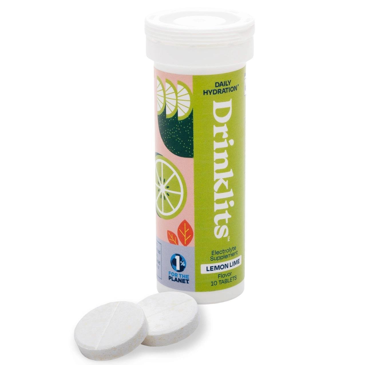 Drinklits Hydration - 'Lemon Lime' Electrolyte Supplement (10CT).