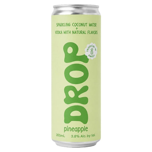 Drop - 'Pineapple' Alcoholic Sparkling Coconut Water (4PK)
