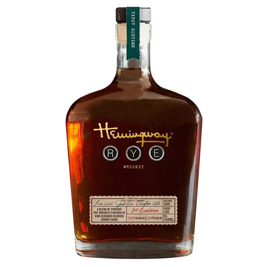 Hemingway - 'Siganture Edition' Blended Rye Finished In Rum-Seasoned Oloroso Sherry Casks (750ML).