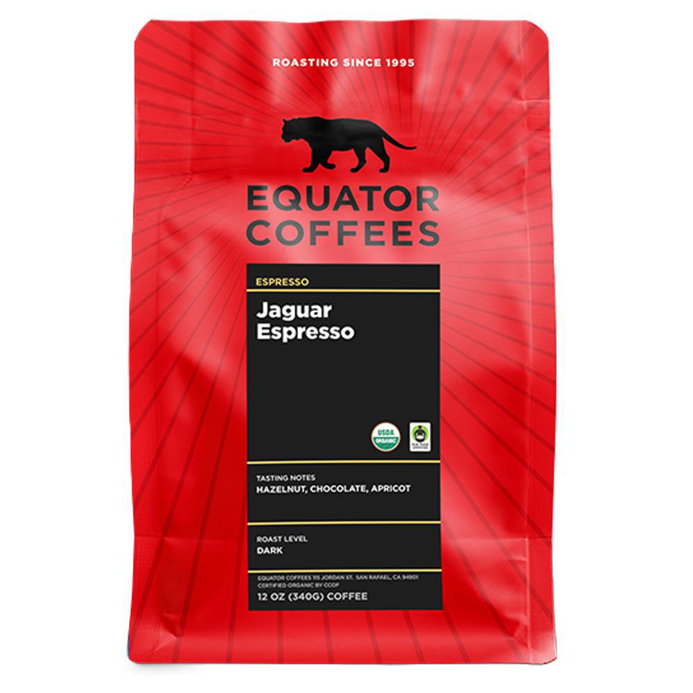 Equator Coffees - 'Jaguar Espresso' Coffee Beans (10.5OZ).