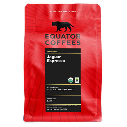 Equator Coffees - 'Jaguar Espresso' Coffee Beans (10.5OZ).