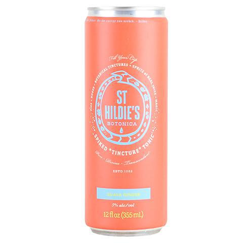 St. Hildie's Botanica - 'Guava Ginger' Spiked Tincture Tonic (12OZ).