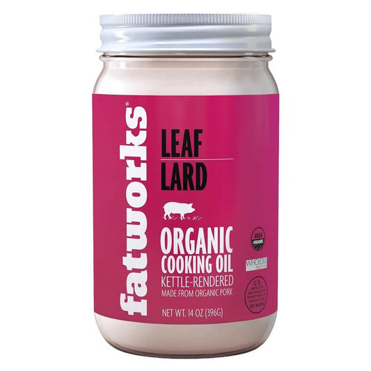 Fatworks - Leaf Lard Organic Premium Cooking Oil (14OZ)