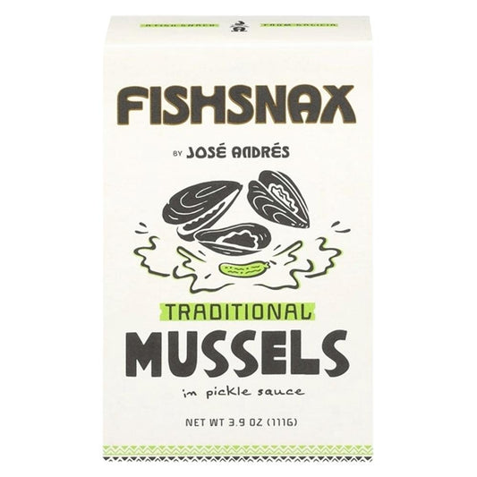 FishSnax by Jose Andres - Mussels w/ Pickle Sauce (3.9OZ)