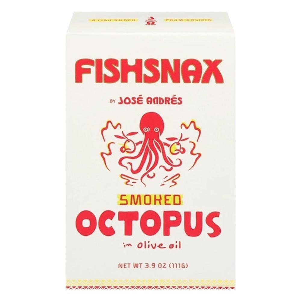 FishSnax by Jose Andres - Smoked Octopus in Olive Oil (3.9OZ)