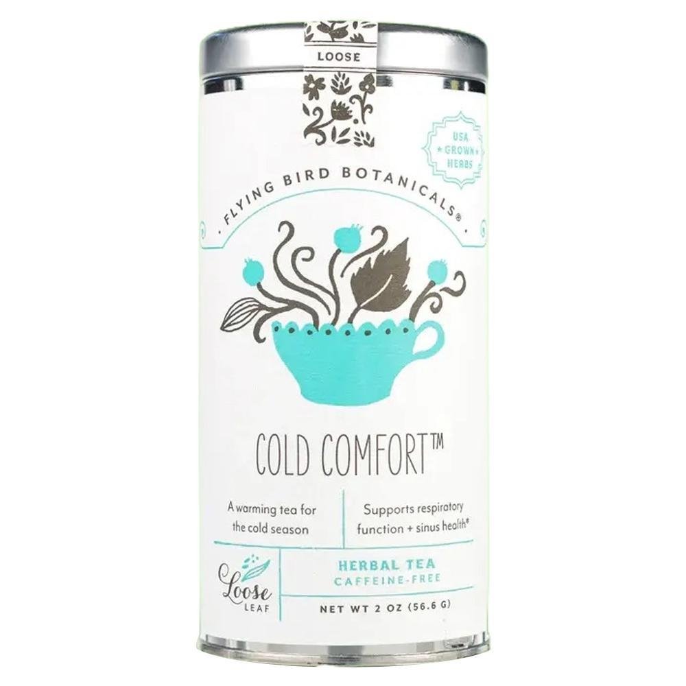 Flying Bird Botanicals - 'Cold Comfort' Herbal Tea Blend (6CT).