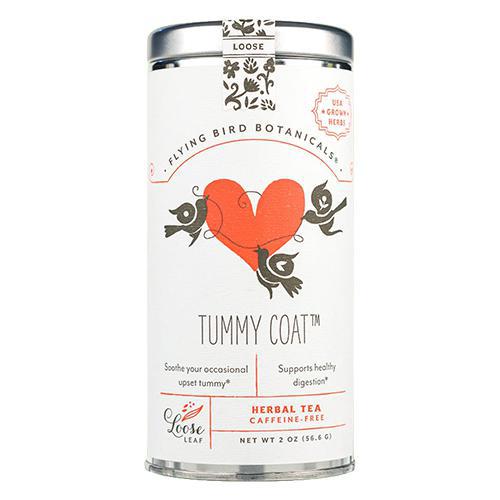 Flying Bird Botanicals - 'Tummy Coat' Herbal Tea Blend (6CT).