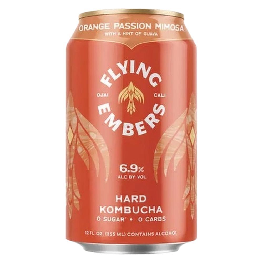 Flying Embers - 'Orange Passion Mimosa' Hard Kombucha (12OZ).
