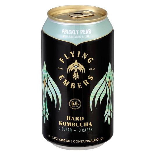 Flying Embers - 'Prickly Pear' Hard Kombucha (12OZ).