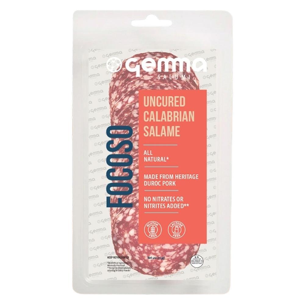 Gemma Salumi - 'Focoso' Pre - Sliced Uncured Calabrian Salami (4OZ)