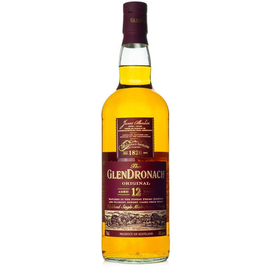 GlenDronach Distillery - 'Original' 12yr Highland Single Malt Scotch (750ML).