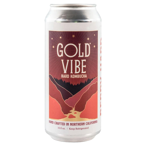 Gold Vibe - 'Berry Hard' Hard Kombucha (12OZ).