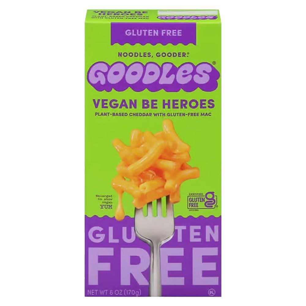 Goodles - 'Vegan Be Heroes ' Gluten-Free Mac & Cheese (6OZ).