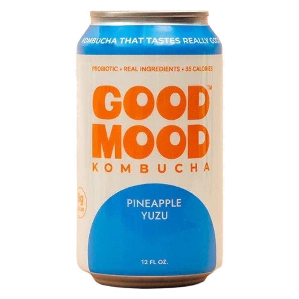 GoodMood - 'Pineapple Yuzu' Kombucha (12OZ)
