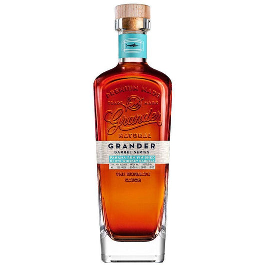 Grander - 'Barrel Series' Panama Rum Finished in Rye Whiskey Barrels (750ML).
