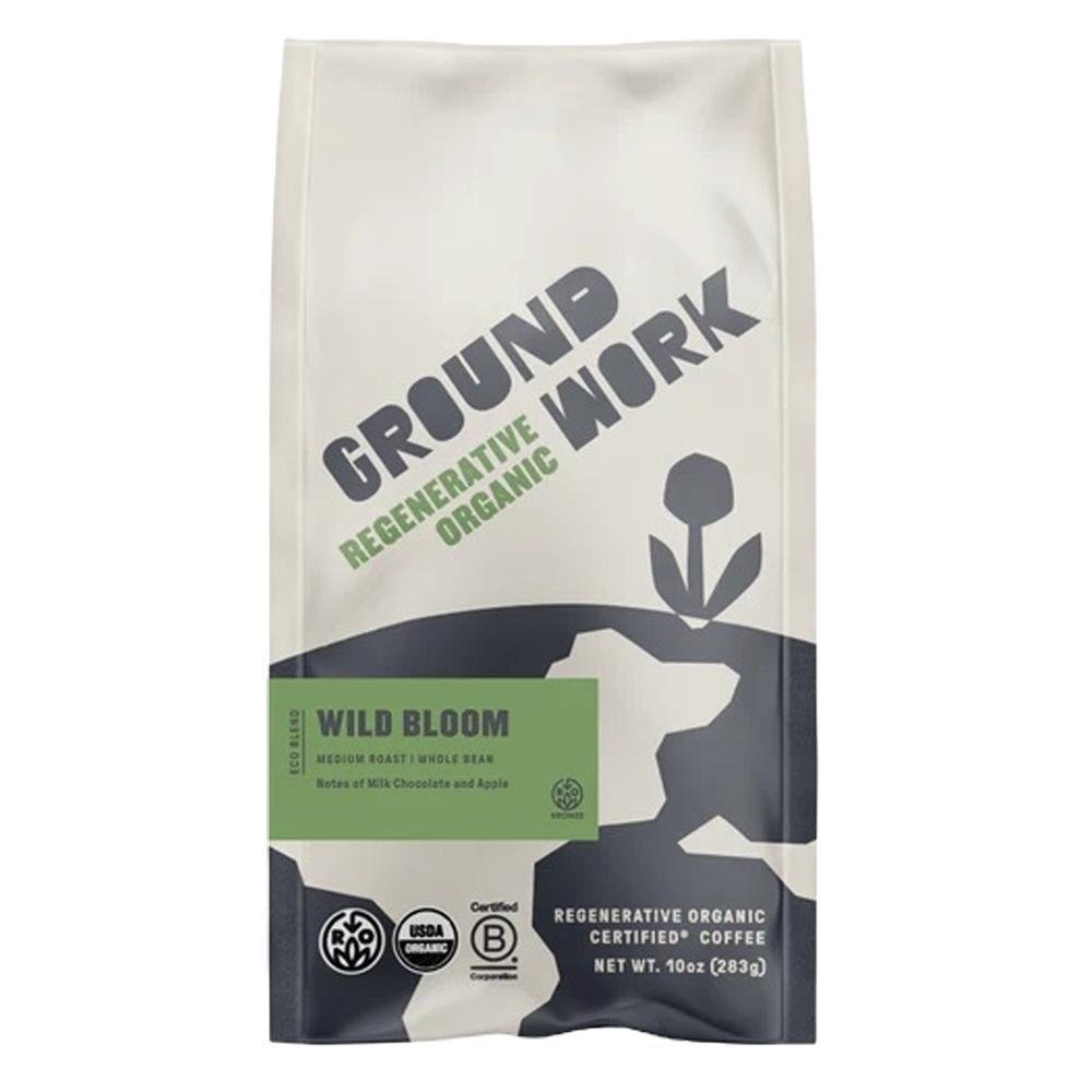 Groundwork Coffee - 'Wild Bloom' Medium Roast Coffee Beans (10OZ).